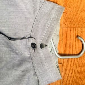 Zara mock neck dress shirt